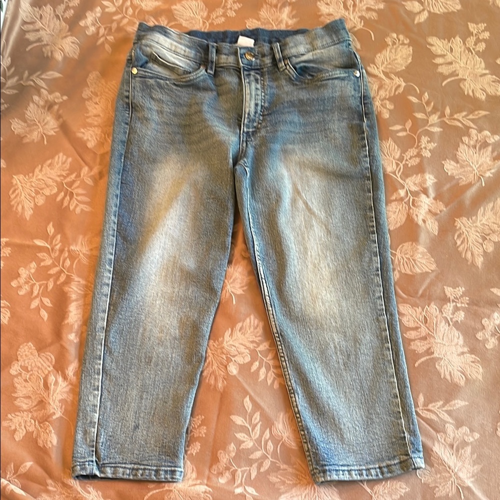 VENUS Blue Capri Stretch Jeans